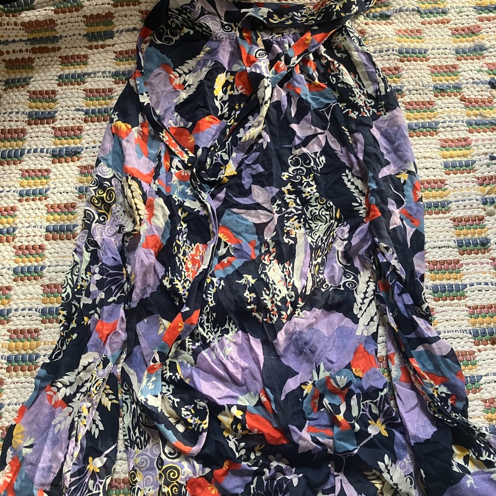 & Other Stories Multicolor Abstract Skirt